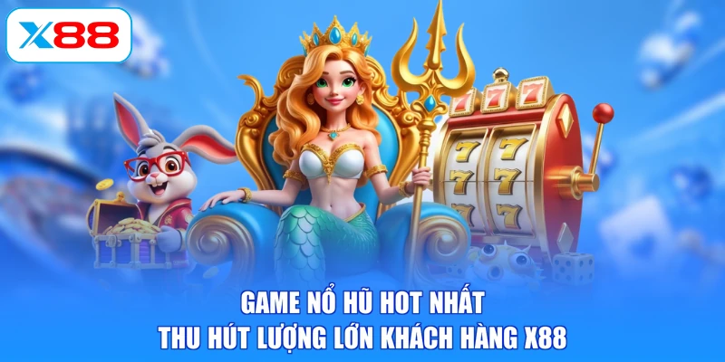 Game nổ hũ hot nhất thu hút lượng lớn khách hàng X88